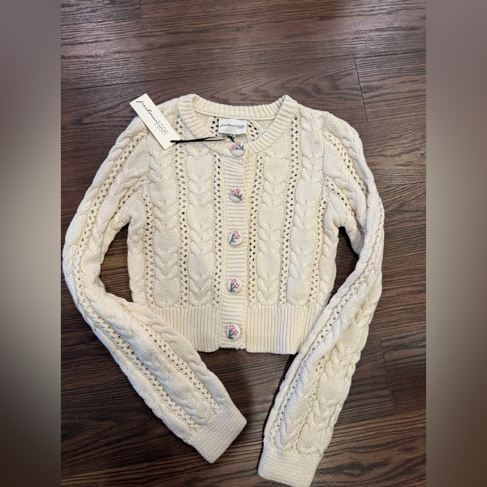 NWT Freshman 1996 Cardigan - Picture 2 of 6